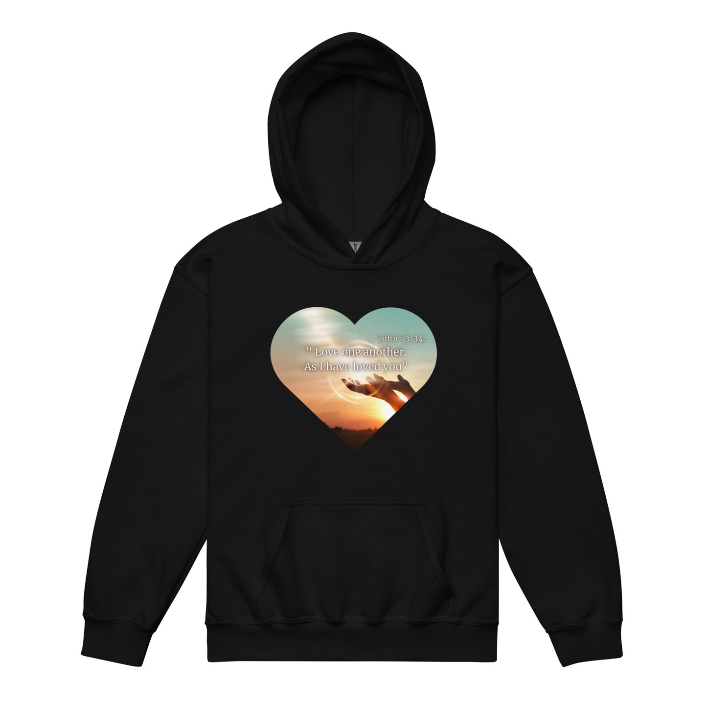 John 13:34 Youth Hoodie