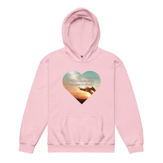 John 13:34 Youth Hoodie
