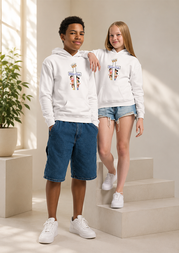 Faith-Forward Spirit Hoodies for Kids with uplifting Christian designs.