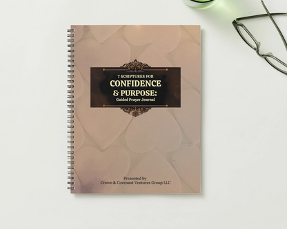 “7 Scriptures for Confidence & Purpose Journal”