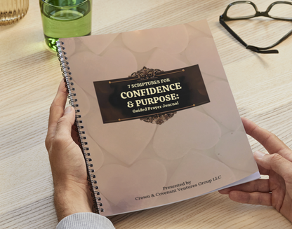 “7 Scriptures for Confidence & Purpose Journal”