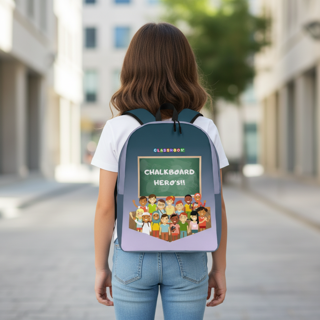 Chalkboard Hero’s Classroom Backpack