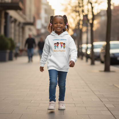 Little Lights Big Faith Youth Hoodie