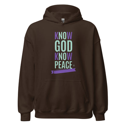 Know GOD Know Peace Hoodie
