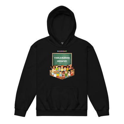 Chalkboard Hero's Youth Hoodie!