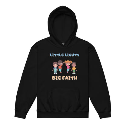 Little Lights Big Faith Youth Hoodie