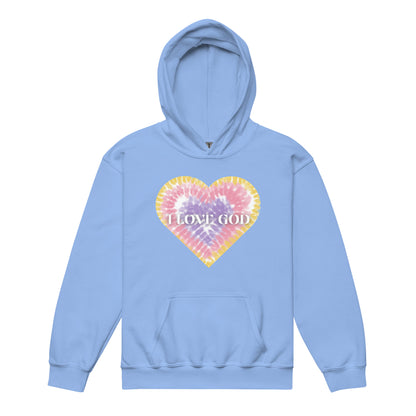 I Heart GOD Youth Hoodie