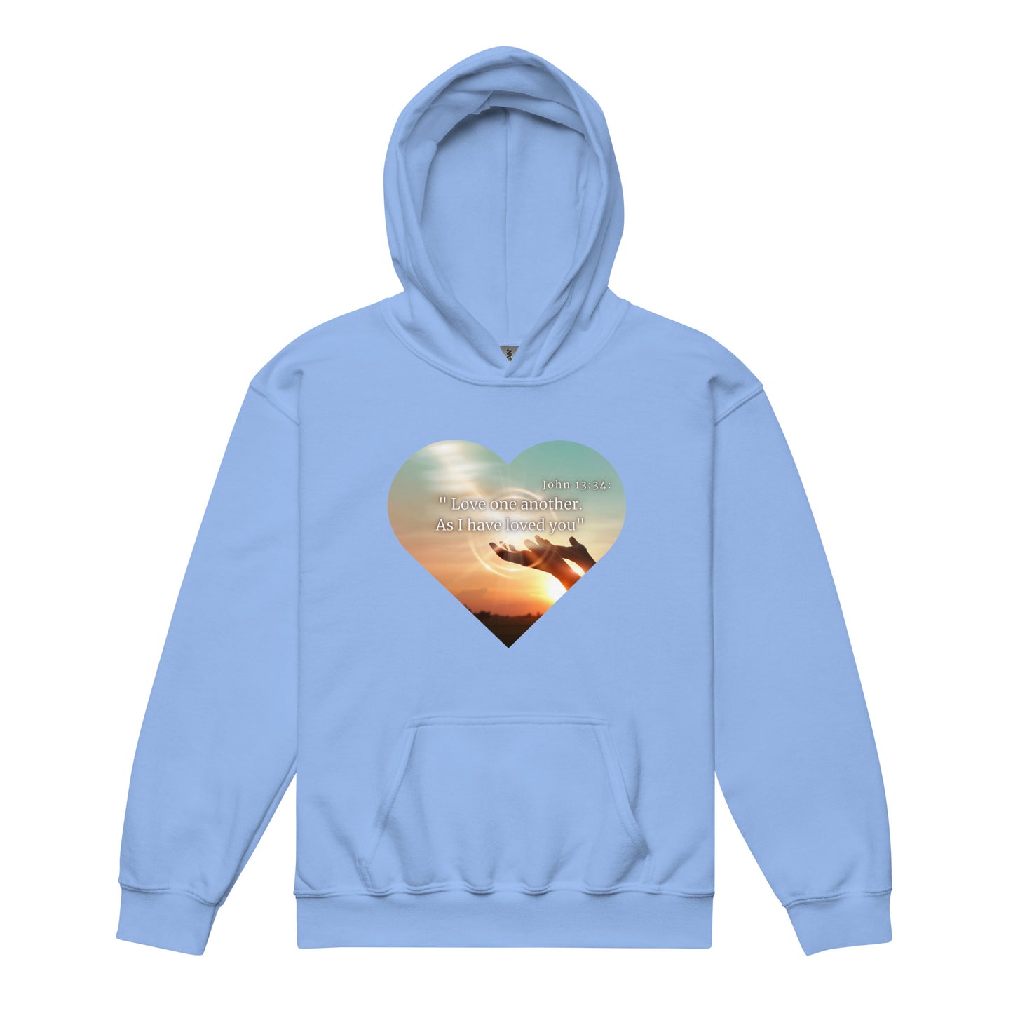John 13:34 Youth Hoodie