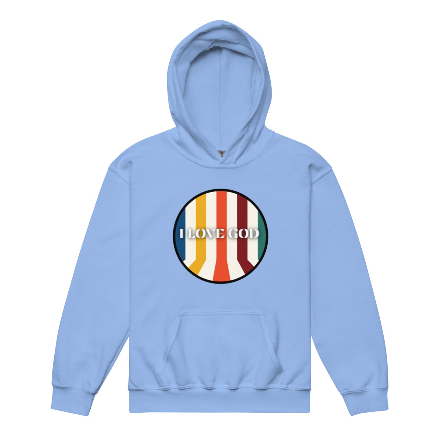 I Love GOD Youth Hoodie!