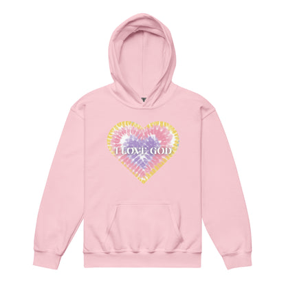 I Heart GOD Youth Hoodie
