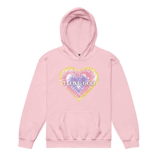 I Heart GOD Youth Hoodie