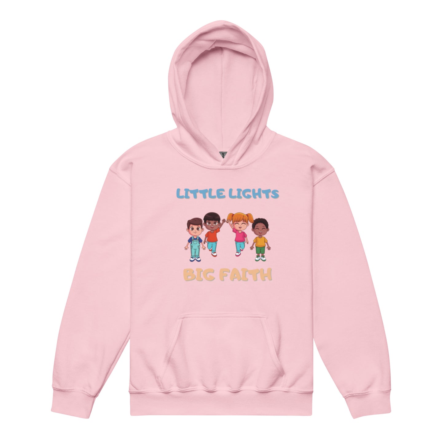 Little Lights Big Faith Youth Hoodie