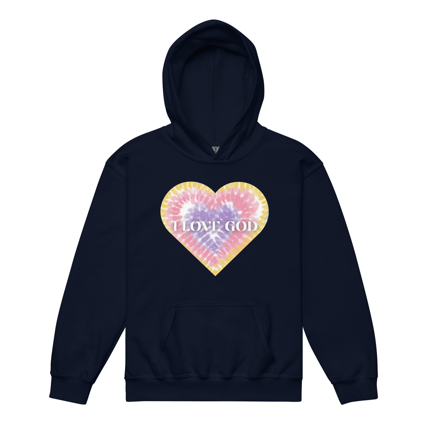 I Heart GOD Youth Hoodie