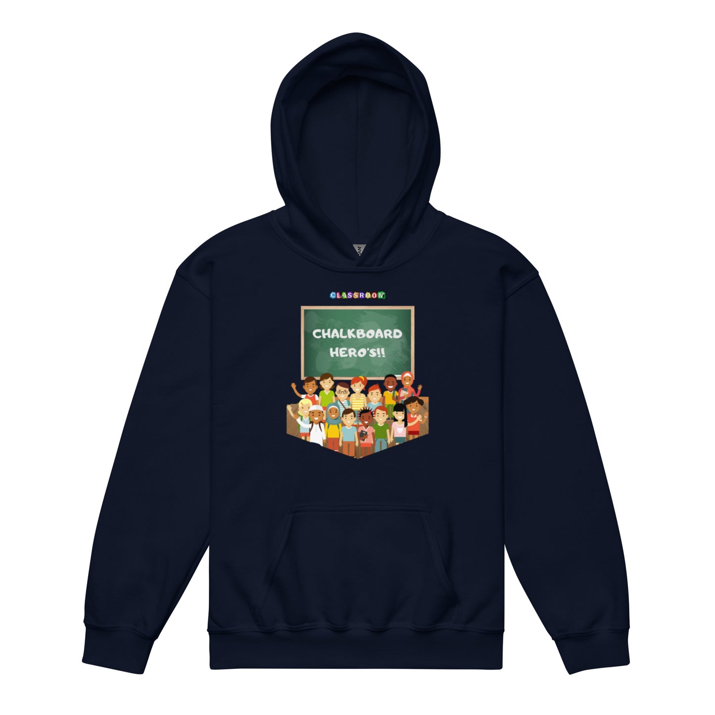 Chalkboard Hero's Youth Hoodie!