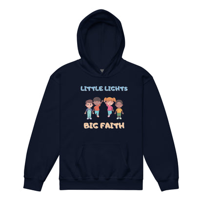 Little Lights Big Faith Youth Hoodie