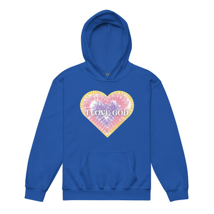 I Heart GOD Youth Hoodie