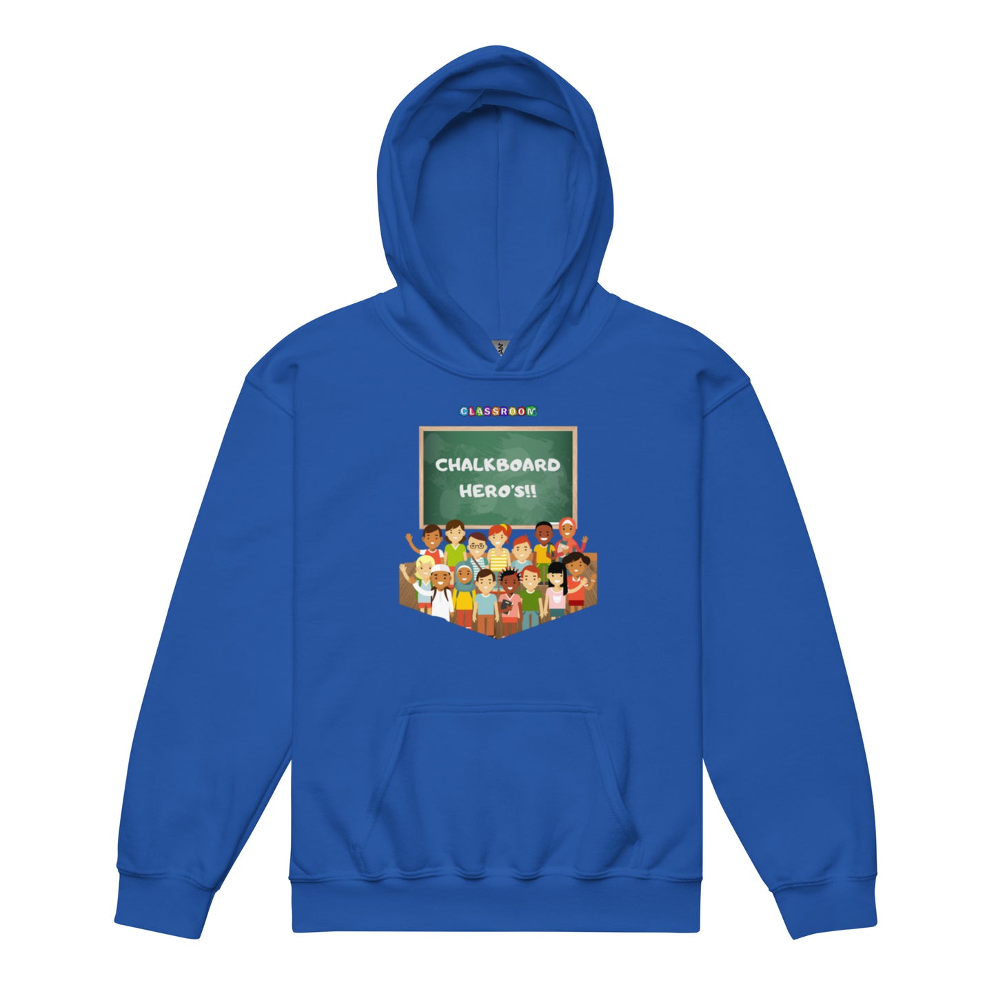 Chalkboard Hero's Youth Hoodie!