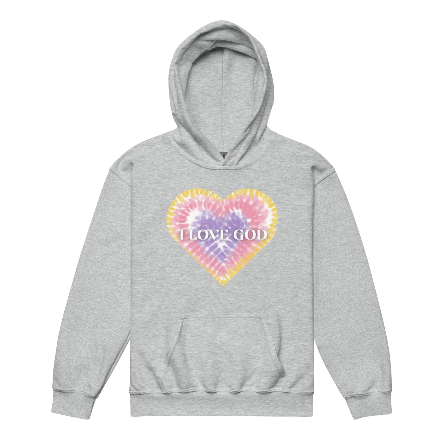 I Heart GOD Youth Hoodie