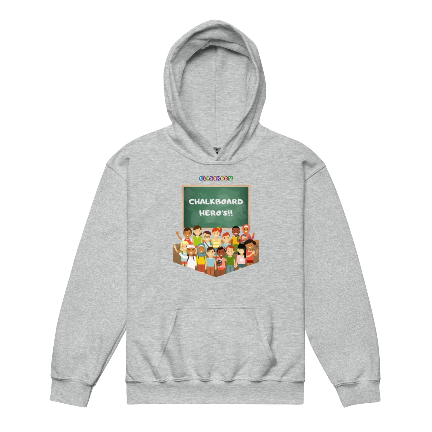 Chalkboard Hero's Youth Hoodie!