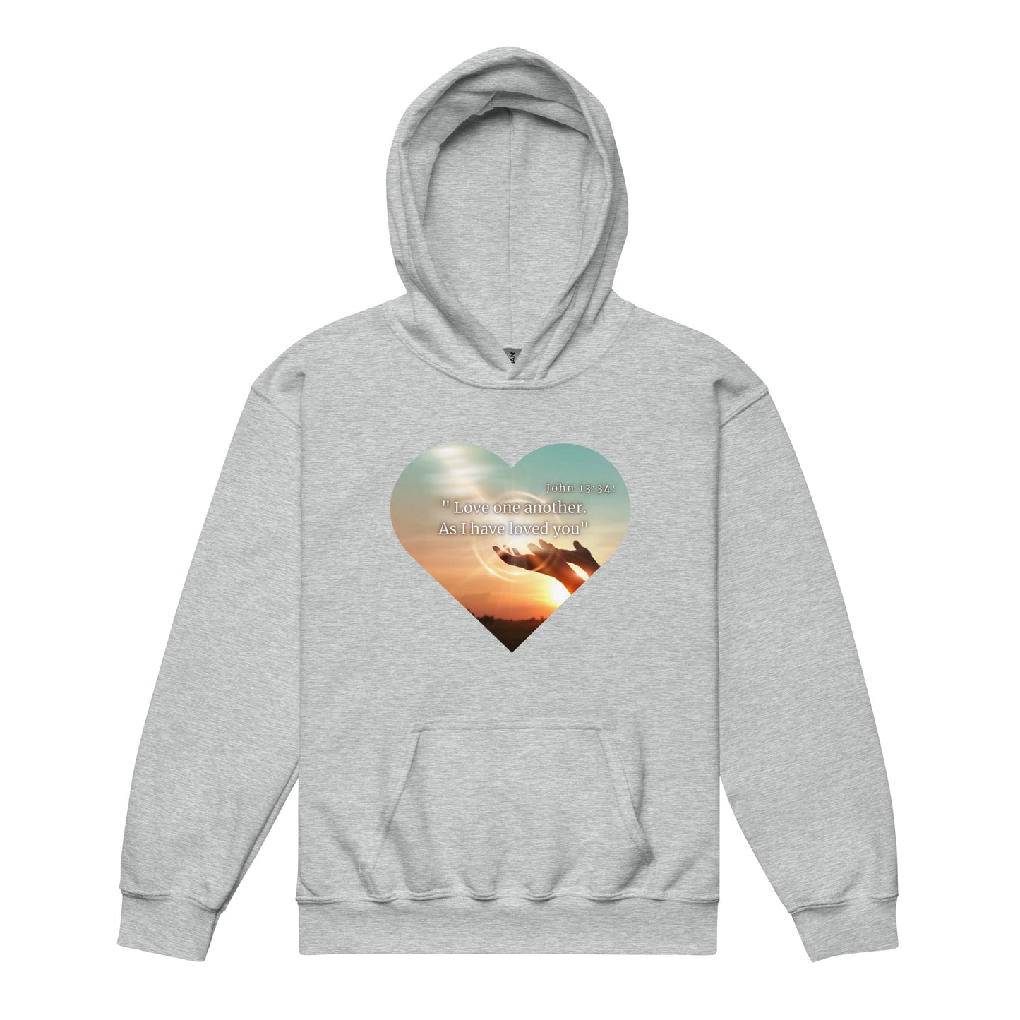John 13:34 Youth Hoodie