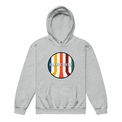 I Love GOD Youth Hoodie!