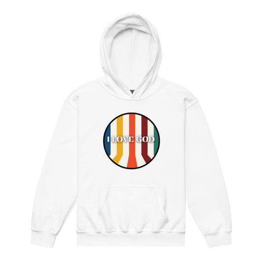 I Love GOD Youth Hoodie!