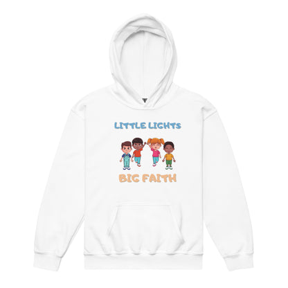 Little Lights Big Faith Youth Hoodie